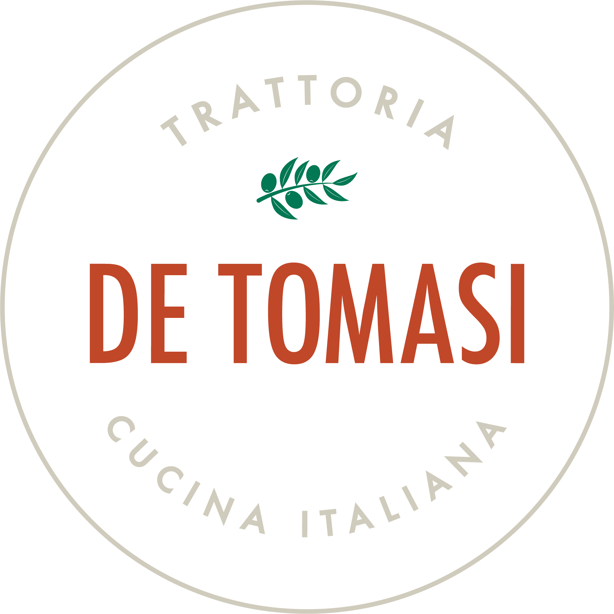 logo trattoria de tomasi